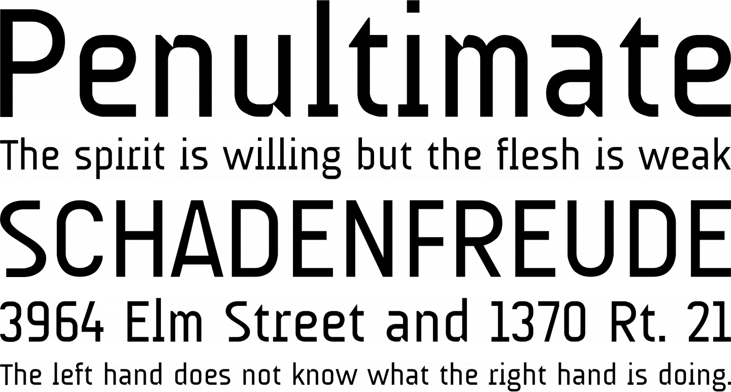 audimat font