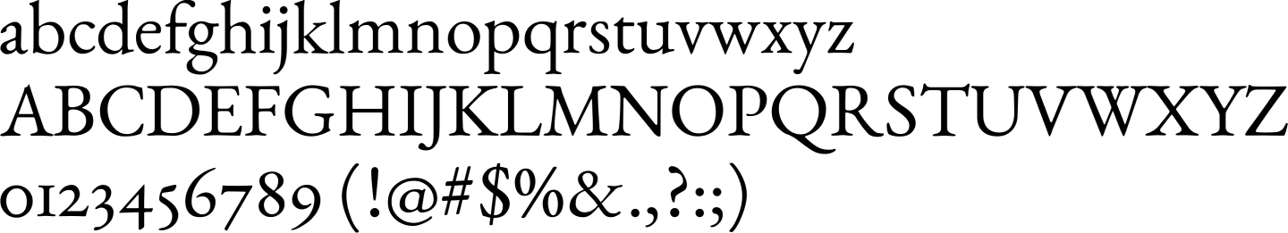 font garamond gratis scaricare