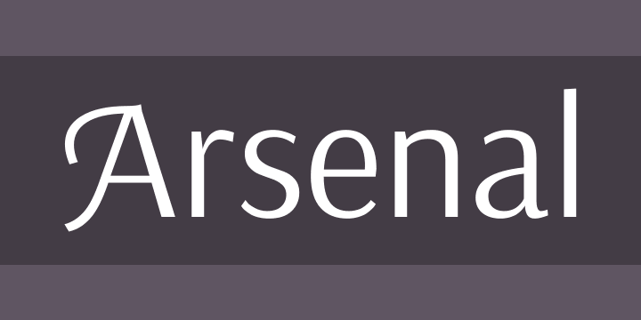 Arsenal Font Free By Andriy Shevchenko Font Squirrel