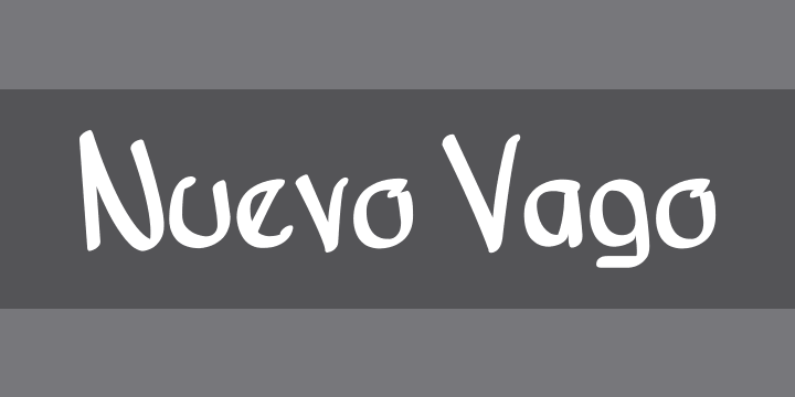Nuevo Vago | Font Zillion