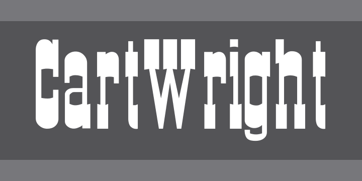 CartWright | Font Zillion